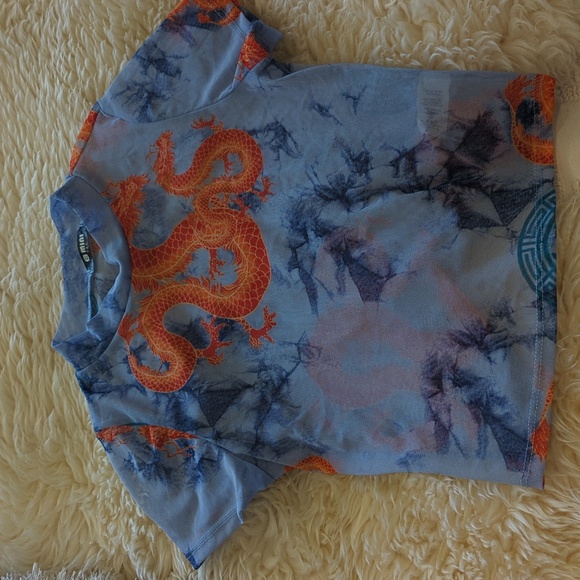 NWOT G. Mini top sheer dragon - Picture 3 of 6